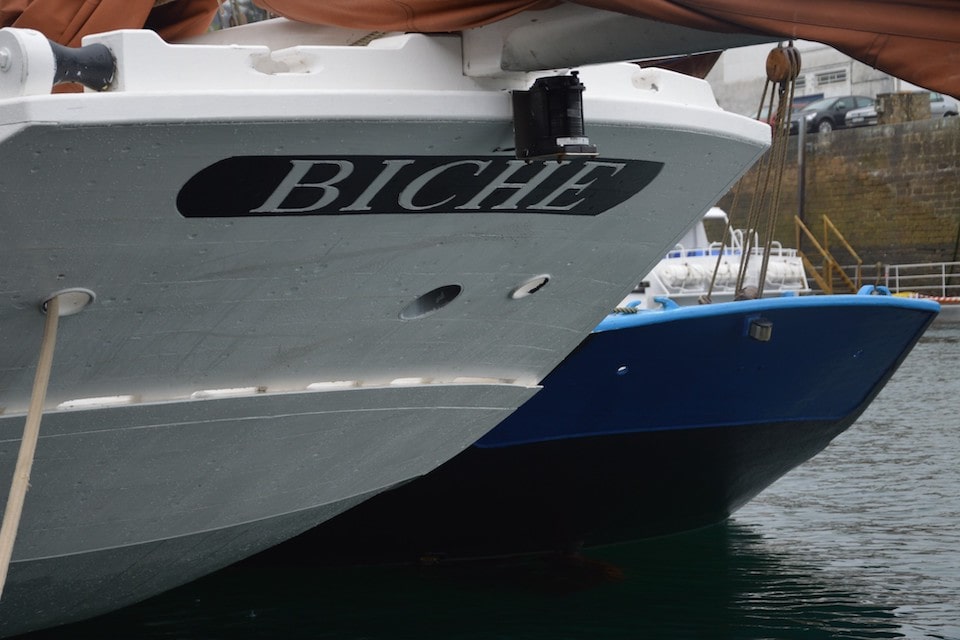 Le thonier "Biche" : transport à la voile breton