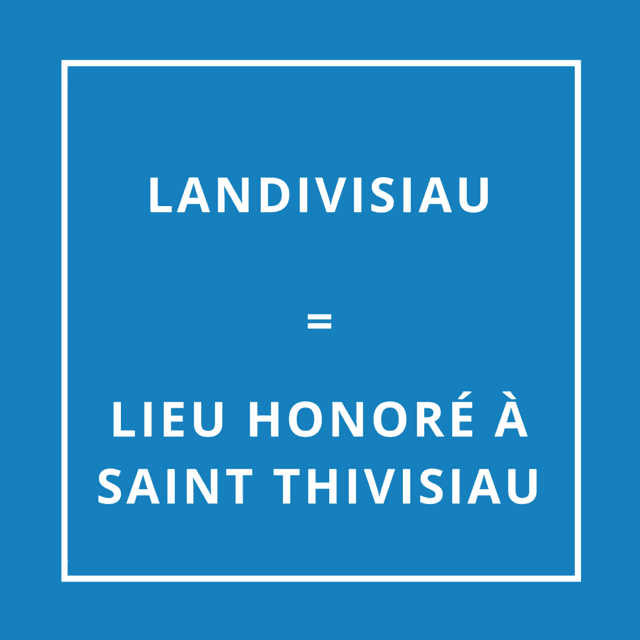 Landerneau = Lieu honoré à Saint-Ternoc