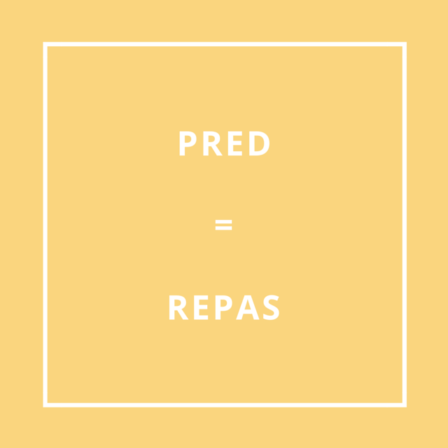Traduction bretonne : PRED = REPAS