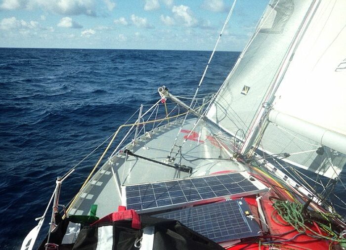 Mini Transat de Clarisse sur l'Atlantique