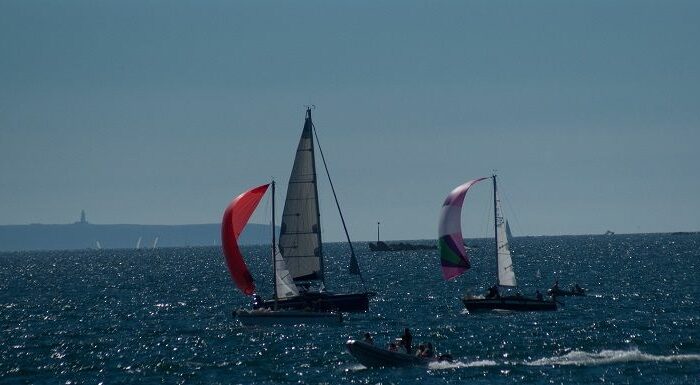 Pointe Mini Transat sur l'Atlantique