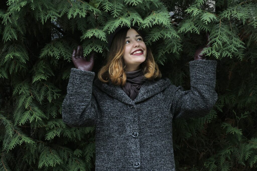 De quoi être aussi heureux que cette bretonne sous le sapin !