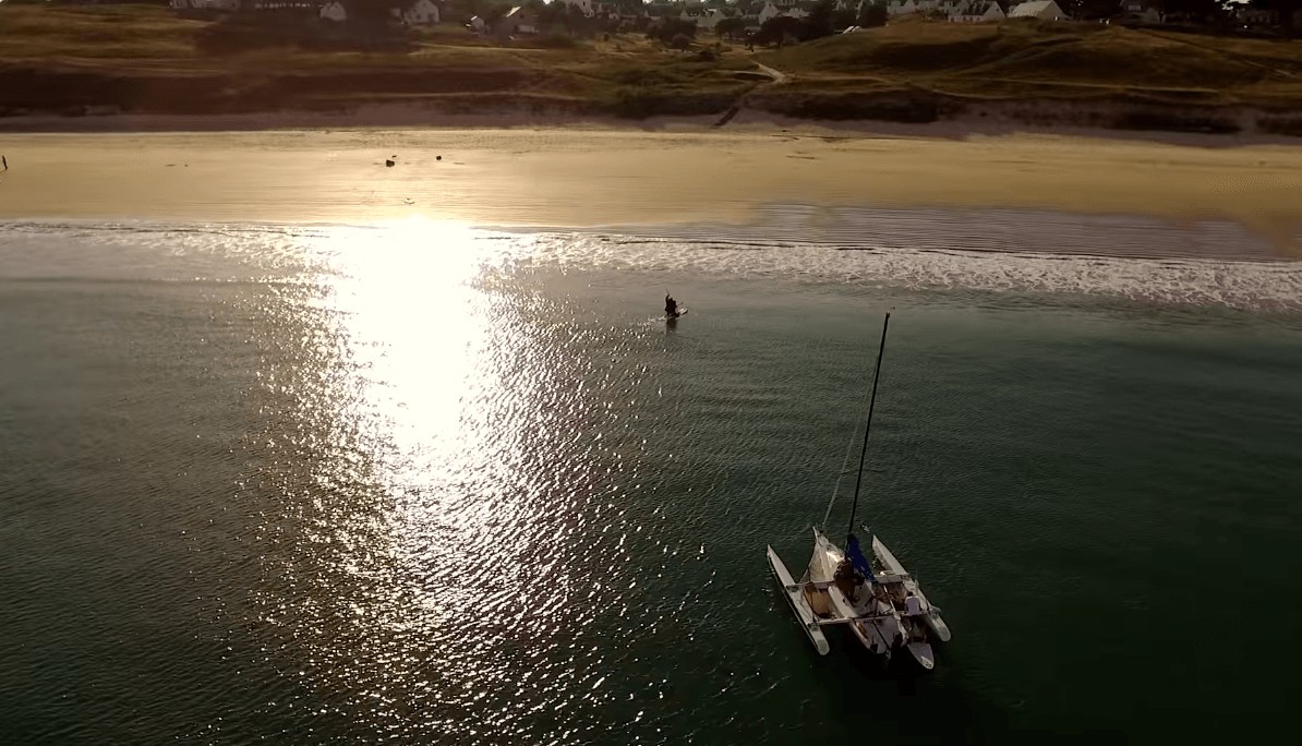 L’Odyssée Bretagne, dans le Golfe du Morbihan