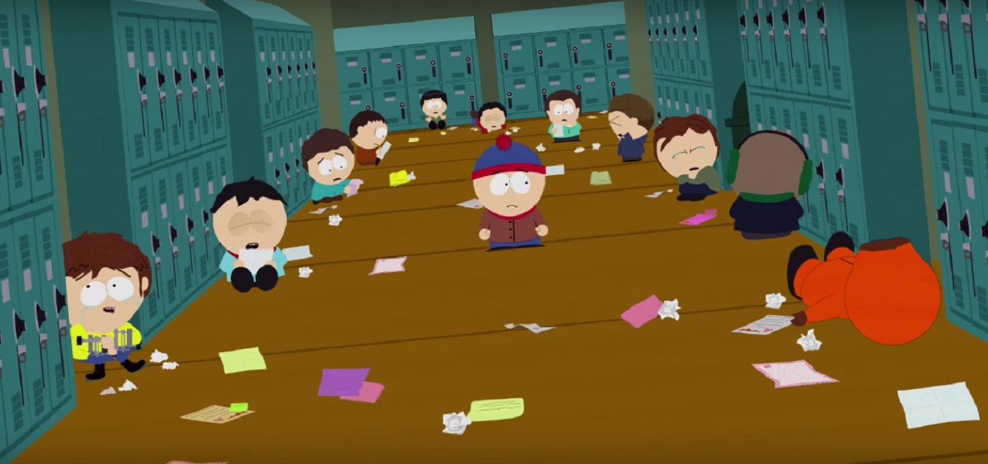 Quel est le lien entre South Park et Denez Prigent ?