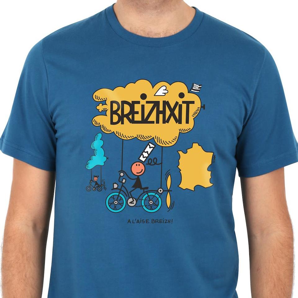 T-shirt A L'Aise Breizh Breizhxit