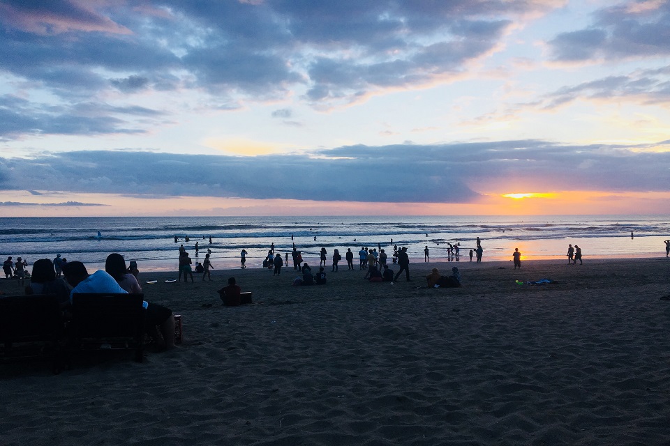 Coucher de soleil à Bali