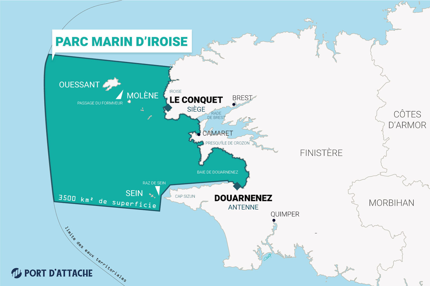 Première décennie pour le parc marin d’Iroise !