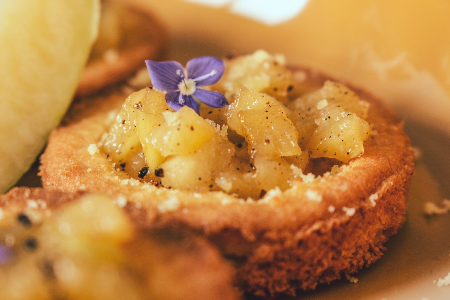 La recette de palets bretons, façon tartelette à la pomme