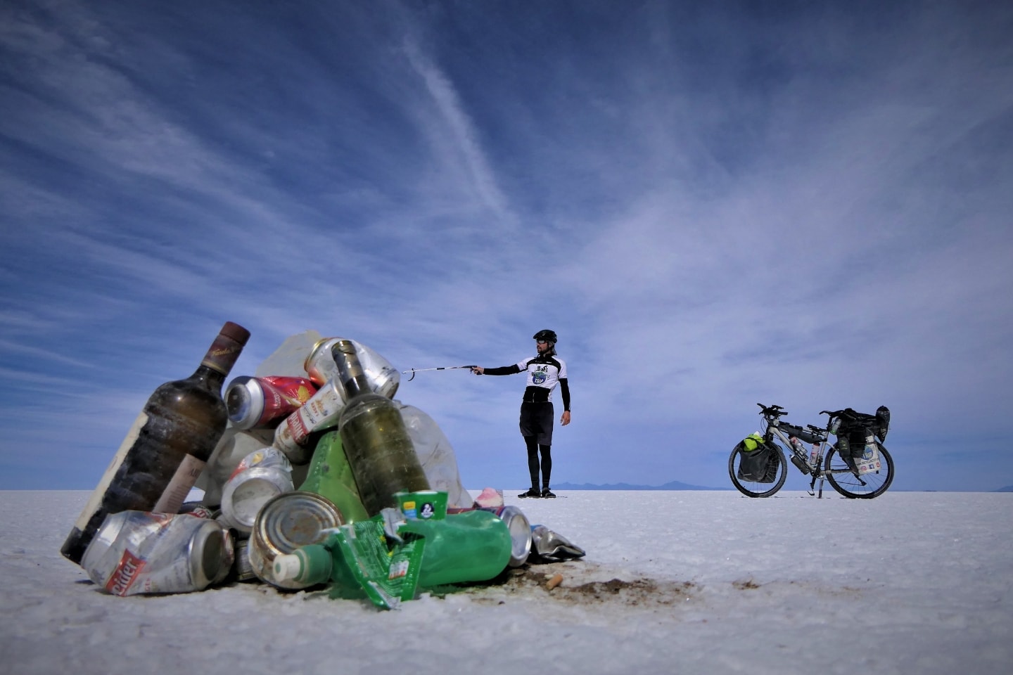 Tour du monde zéro déchet, l’aventure Cycleantrip de Florian