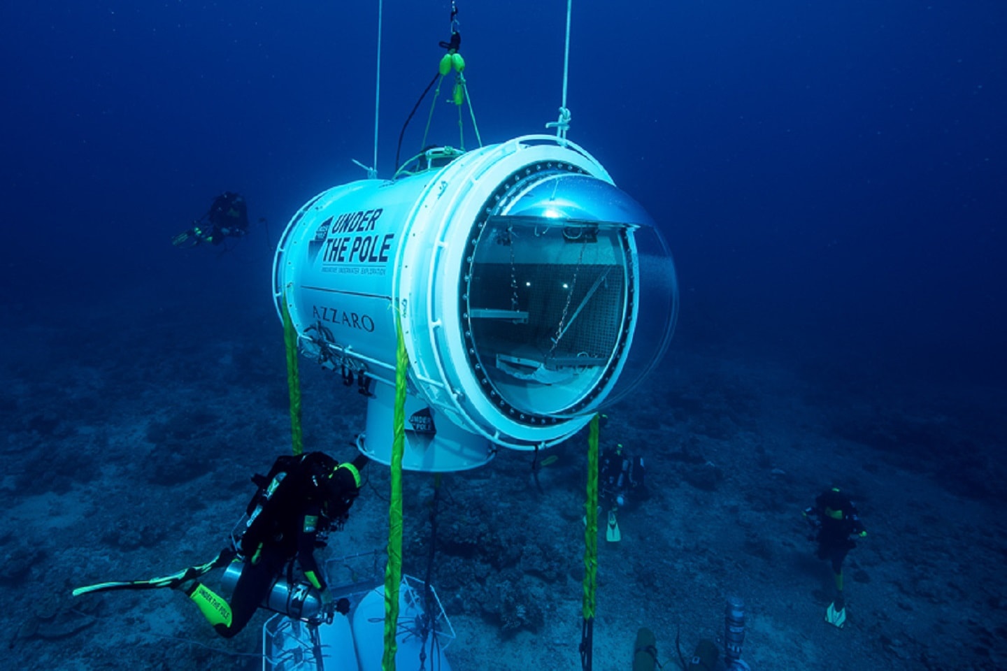 « Capsule » Under the Pole : repousser les limites de la  plongée