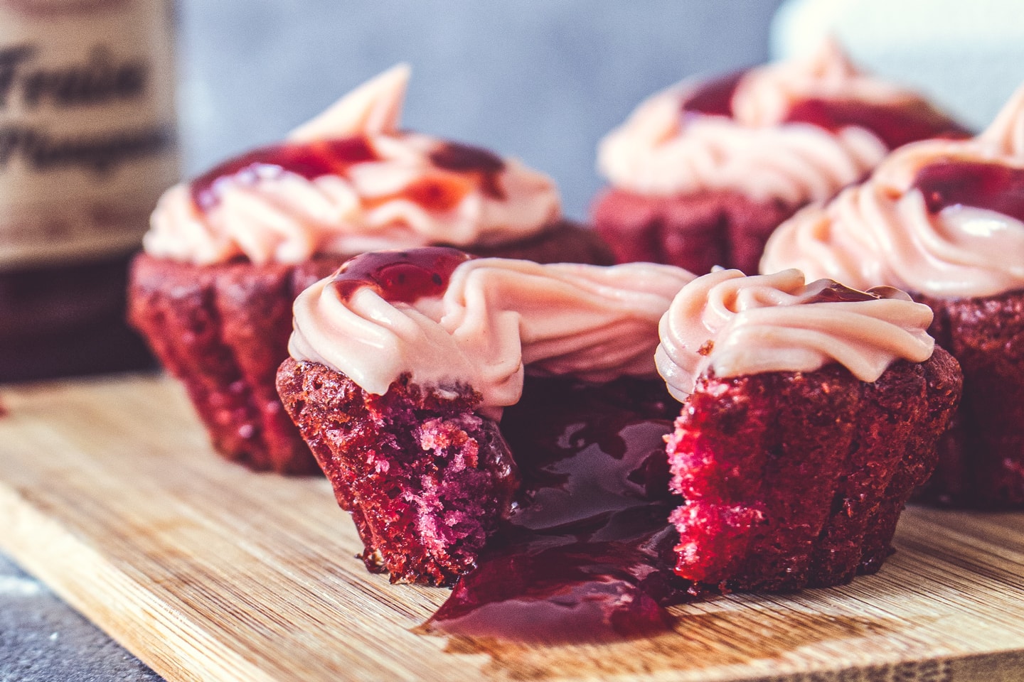 Faites peur à Halloween grâce aux muffins à la fraise de Plougastel