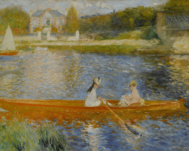 Tableau La Yole de Renoir