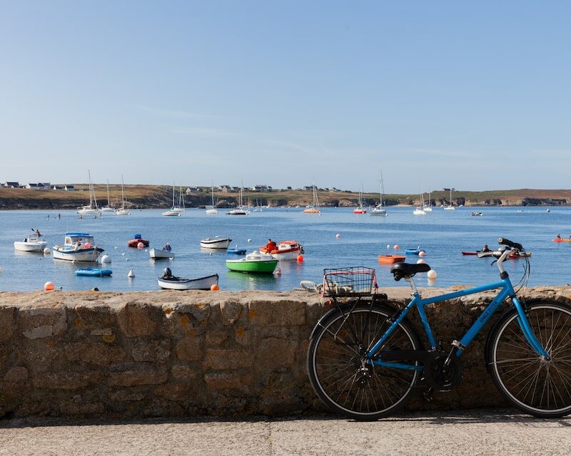 Vue sur le port de Lampaul sur l'île d'Ouessant