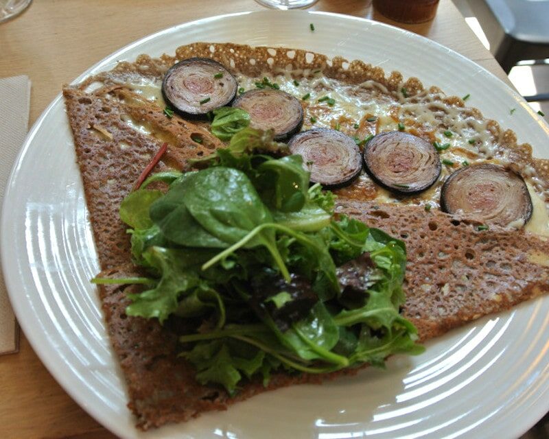 Galette de sarrasin à l'andouille