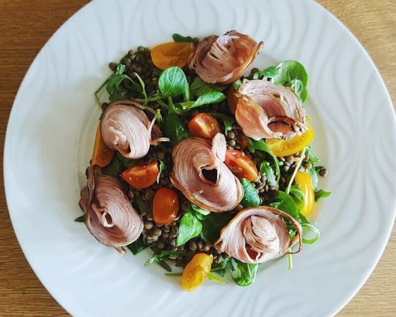 Salade à l'andouille