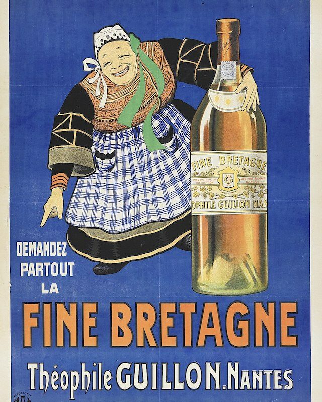 Affiche de pub pour du lambig