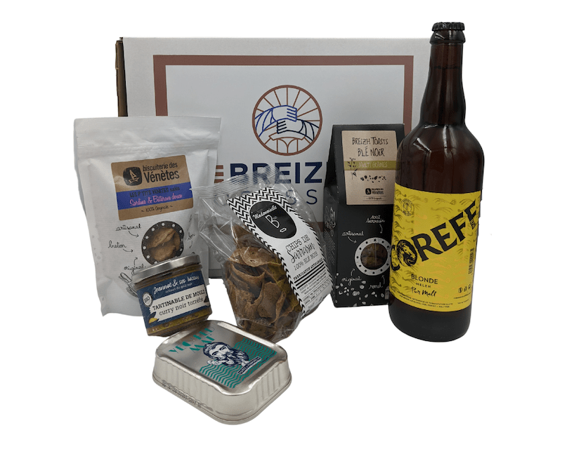 Assortiment pour un apéro breton