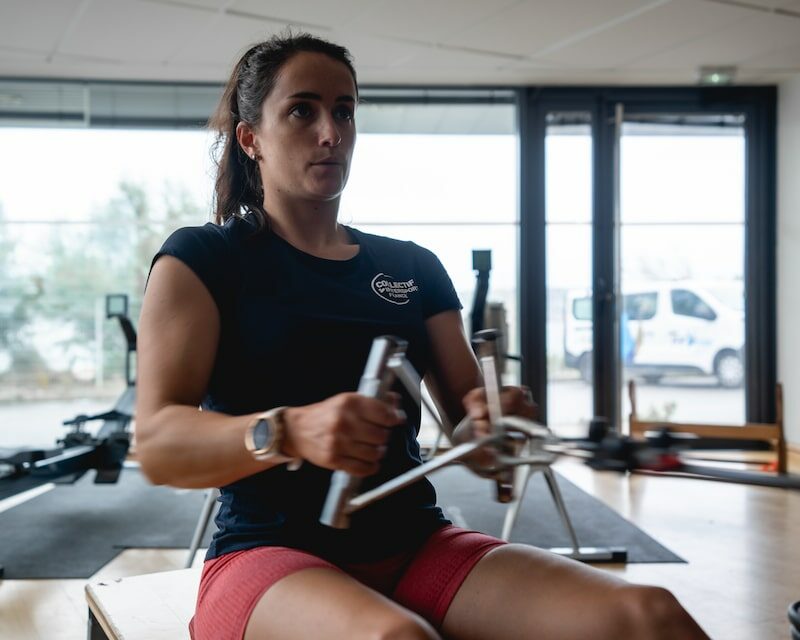 Entraînement sportif de Lucie Belbeoch