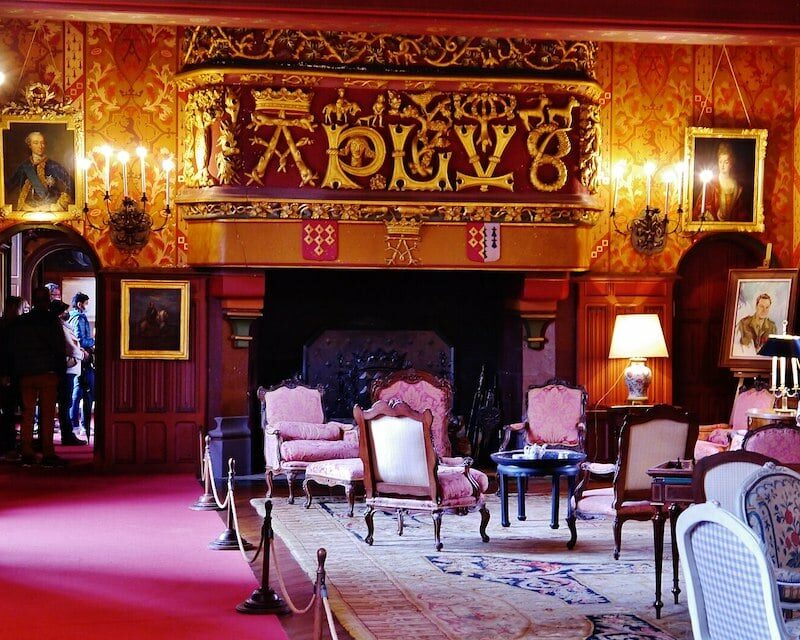 Grand salon du château de Josselin