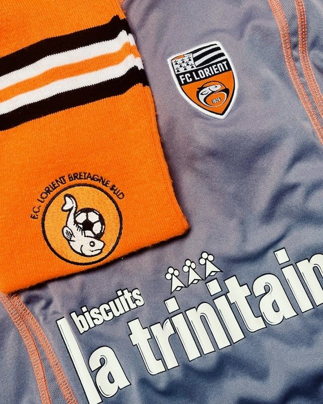 Echarpe et veste du FC Lorient