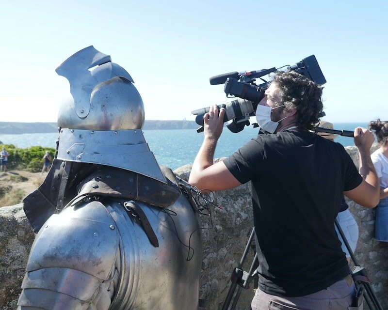 Un tournage au Fort La Latte