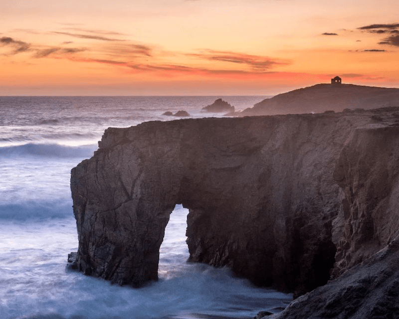 L'arche de Port Blanc à Quiberon