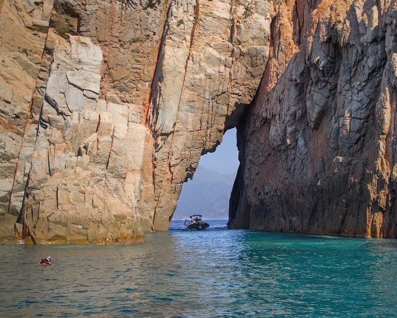 Les Calanques de Piana en Corse