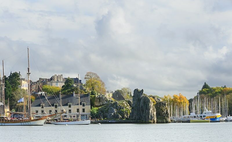 Vue sur la Roche-Bernard