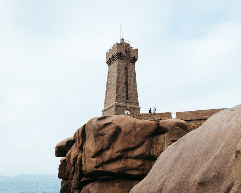 Le phare Man Ruz à Ploumanac'h