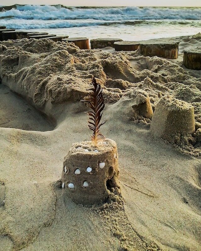 Un château de sable