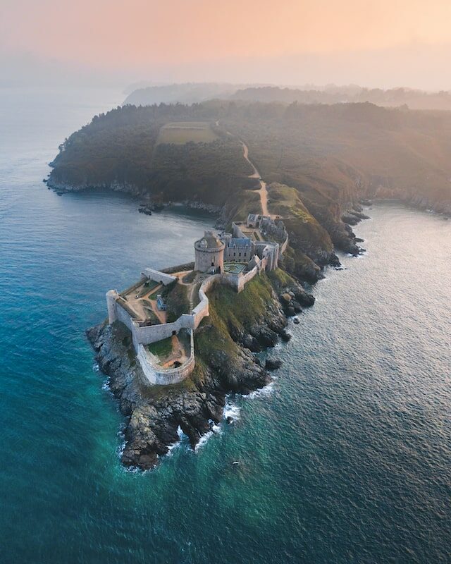 Le Fort La Latte vu du ciel