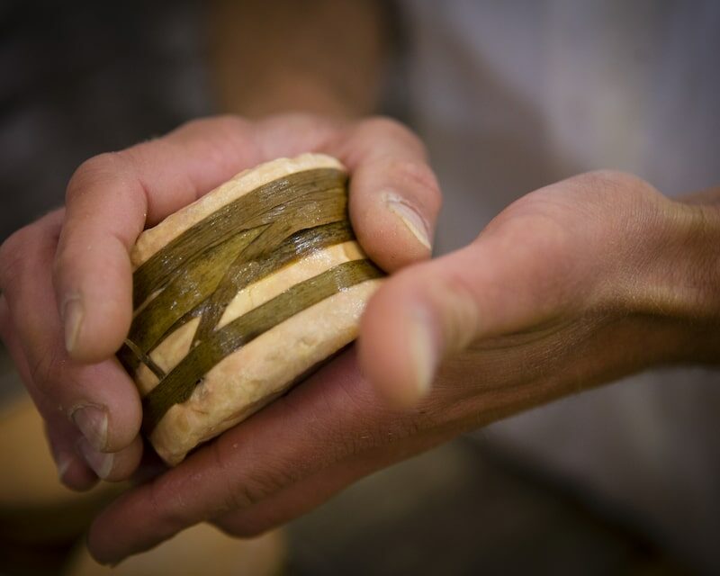 Un livarot frotté dans du Calvados