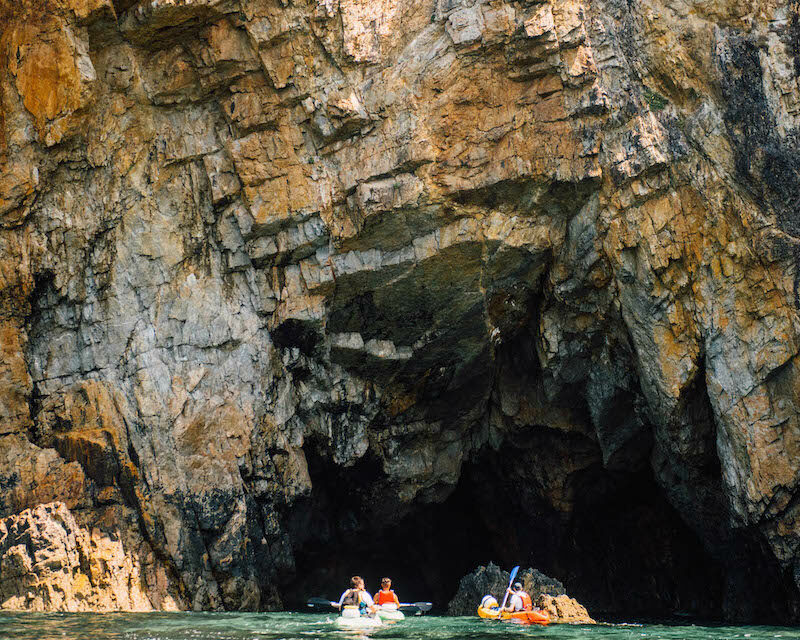 Les grottes de Morgat