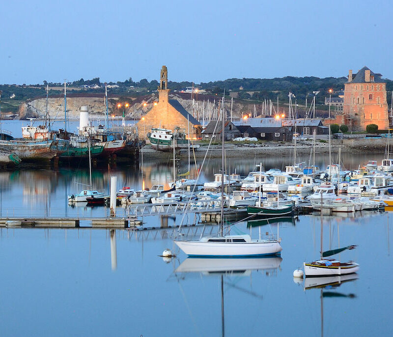 Vue sur le port de Camaret-sur-Mer