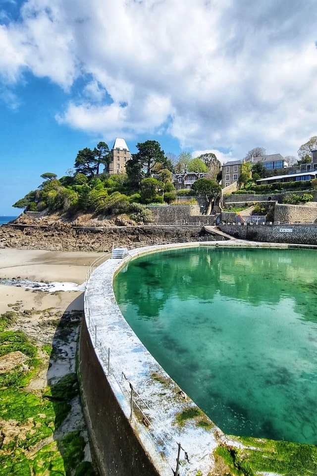 Piscine naturelle de la Plage de l'Ecluse à Dinard