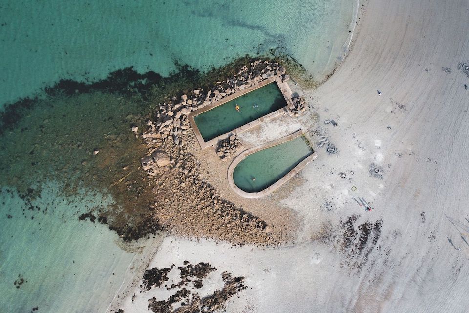 Les 2 piscines naturelles de Saint-Pol-de-Léon