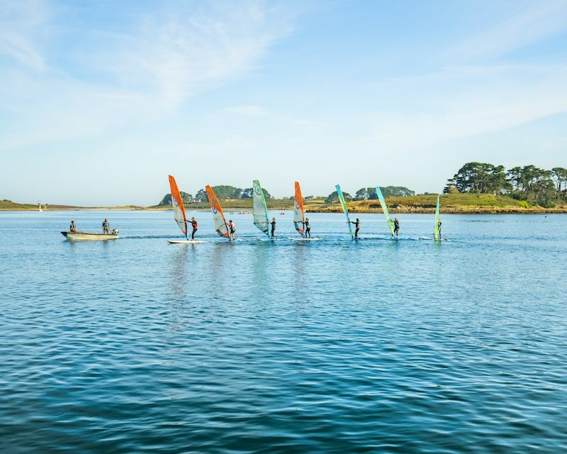 Cours de planche à voile