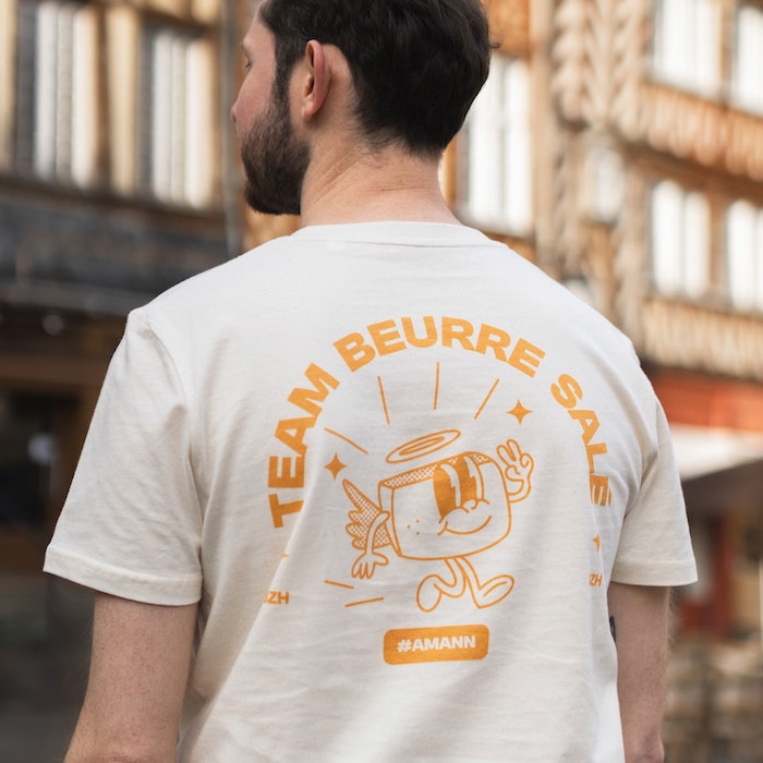 T-shirt Team Beurre Salé de la boutique Port d'Attache